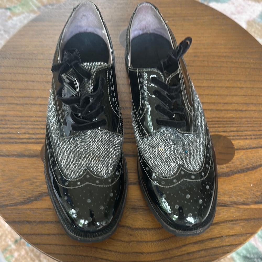 Johnston & Murphy Black and Gray Women's Loafers